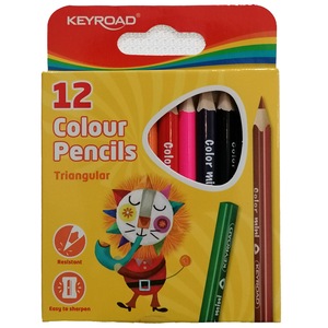 Színes ceruzák és filctollak