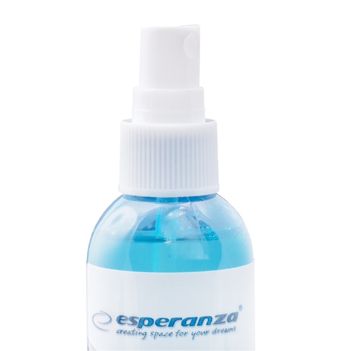 Antisztatikus, baktériumölő LCD/TFT kijelző tisztító - Esperanza ES107 - 100 ml