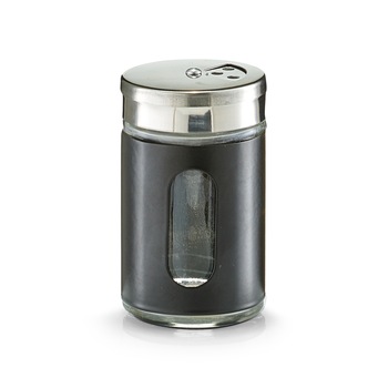 Borcan cu capac,din sticla si inox,pentru condimente,Zeller Borcan cu capac,din sticla si inox,pentru condimente,Zeller