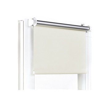 Jaluzea tip roleta izolanta termic-Rulou Thermo Blackout, 64x160cm, Culoare Crem Jaluzea tip roleta izolanta termic-Rulou Thermo Blackout, 64x160cm, Culoare Crem