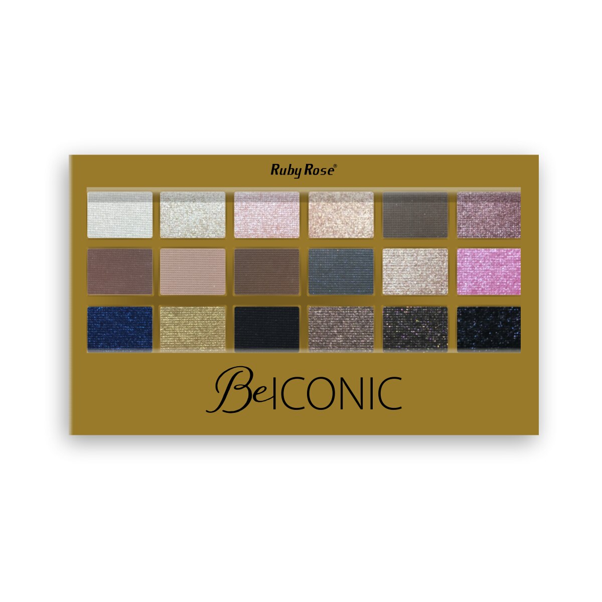Trusa farduri Ruby Rose, Be Iconic, Primer, 18 nuante