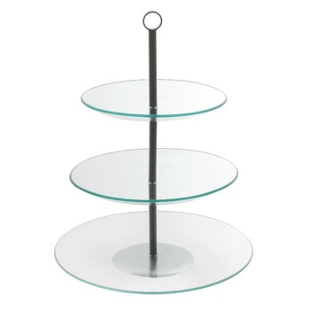 Suport prajituri, Ambition Leila, 3 etaje, 45 cm Suport prajituri, Ambition Leila, 3 etaje, 45 cm