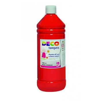Tempera DECO 1000 ml rosu carmin Tempera DECO 1000 ml rosu carmin