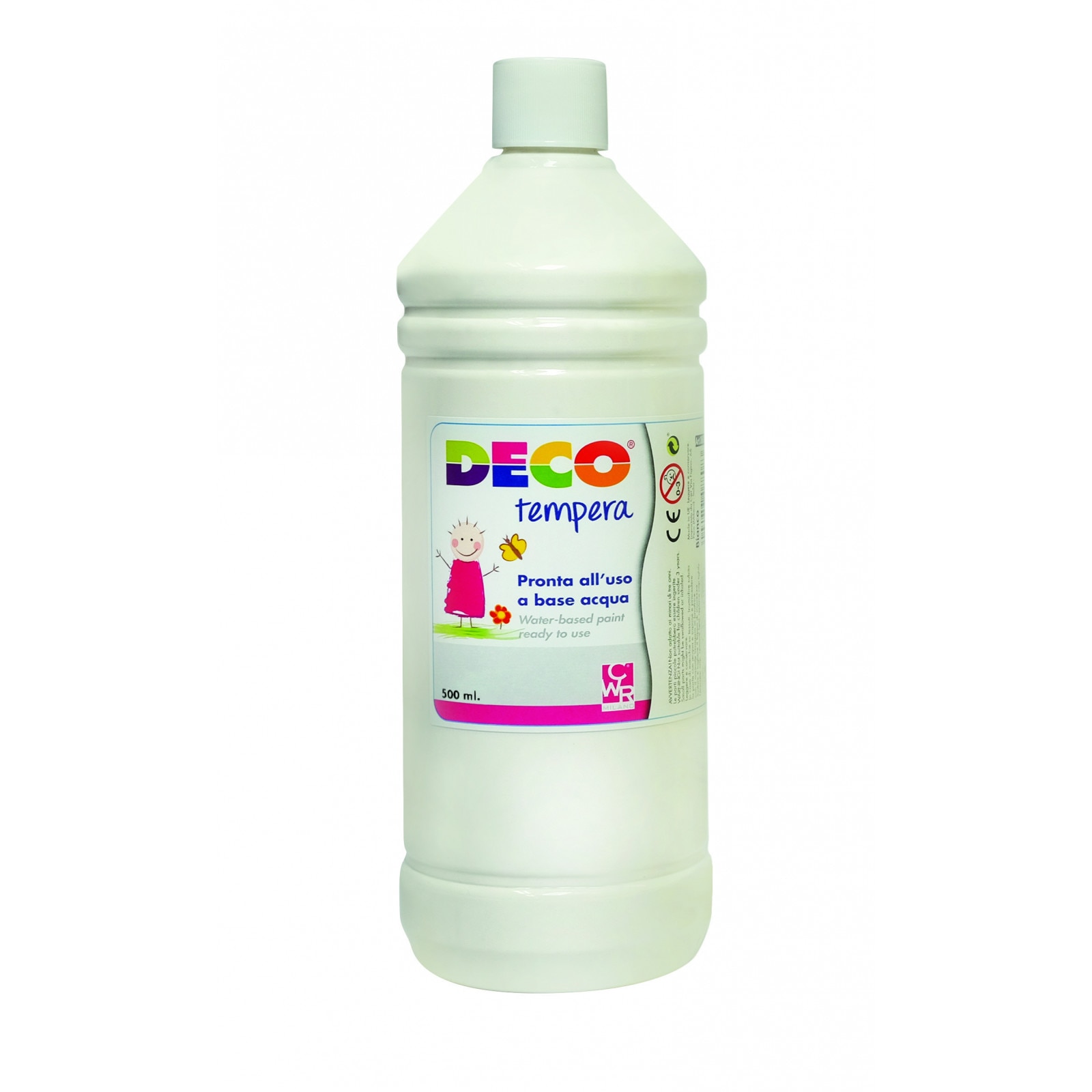 Tempera DECO 500 ml alb