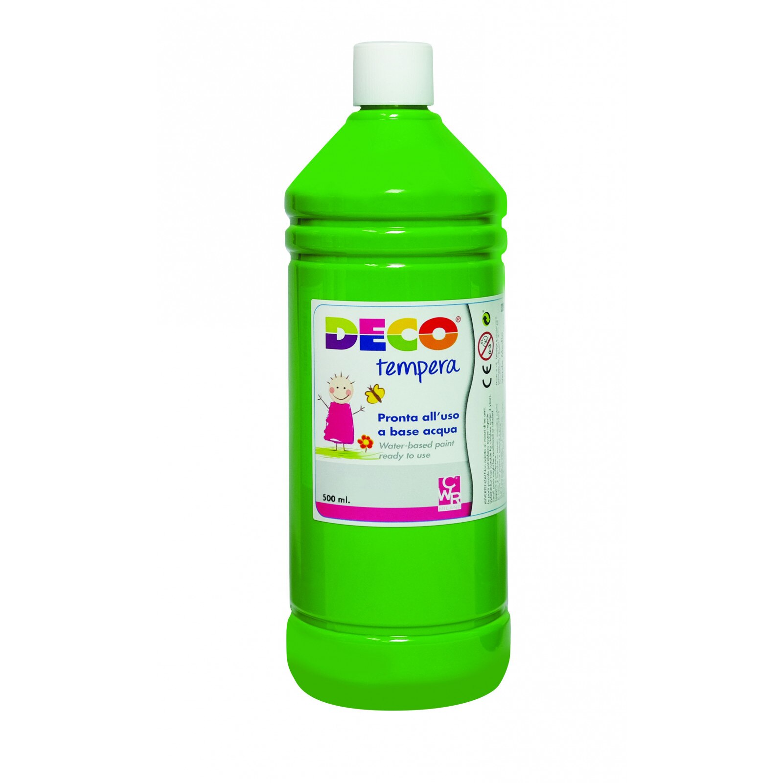 Tempera DECO 500 ml verde frunza medie