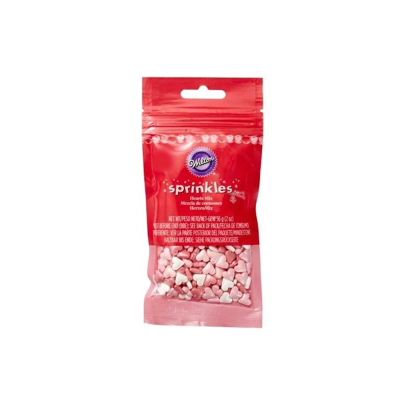 Zahar Decor Hearts, Wilton, 56 g