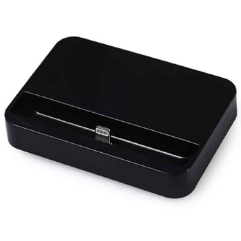 Suport Edman Stand Dock de incarcare pentru iPhone X, XS, XS Max, 11, 11 Pro Max, 12 cu Lightning, negru Suport Edman Stand Dock de incarcare pentru iPhone X, XS, XS Max, 11, 11 Pro Max, 12 cu Lightning, negru