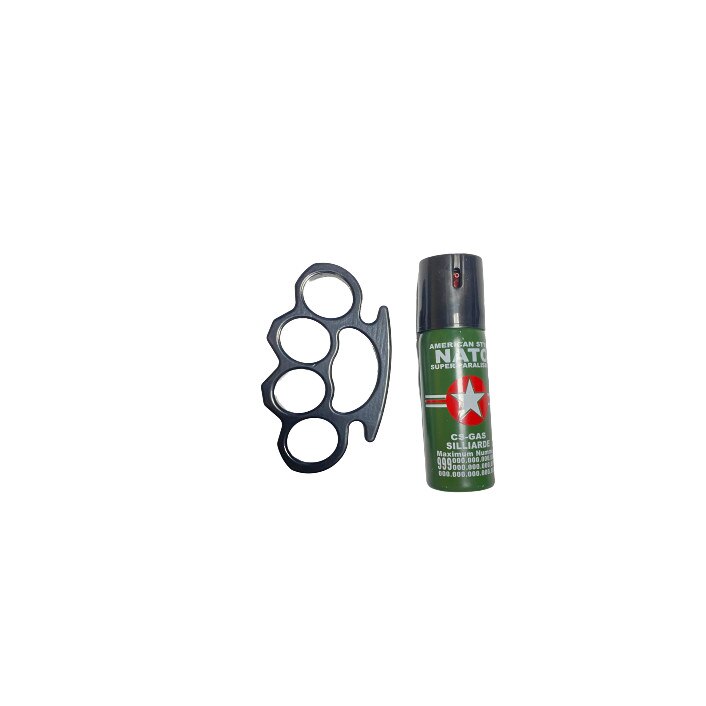 Set autoaparare format din Box black si Spray Nato 60 ml