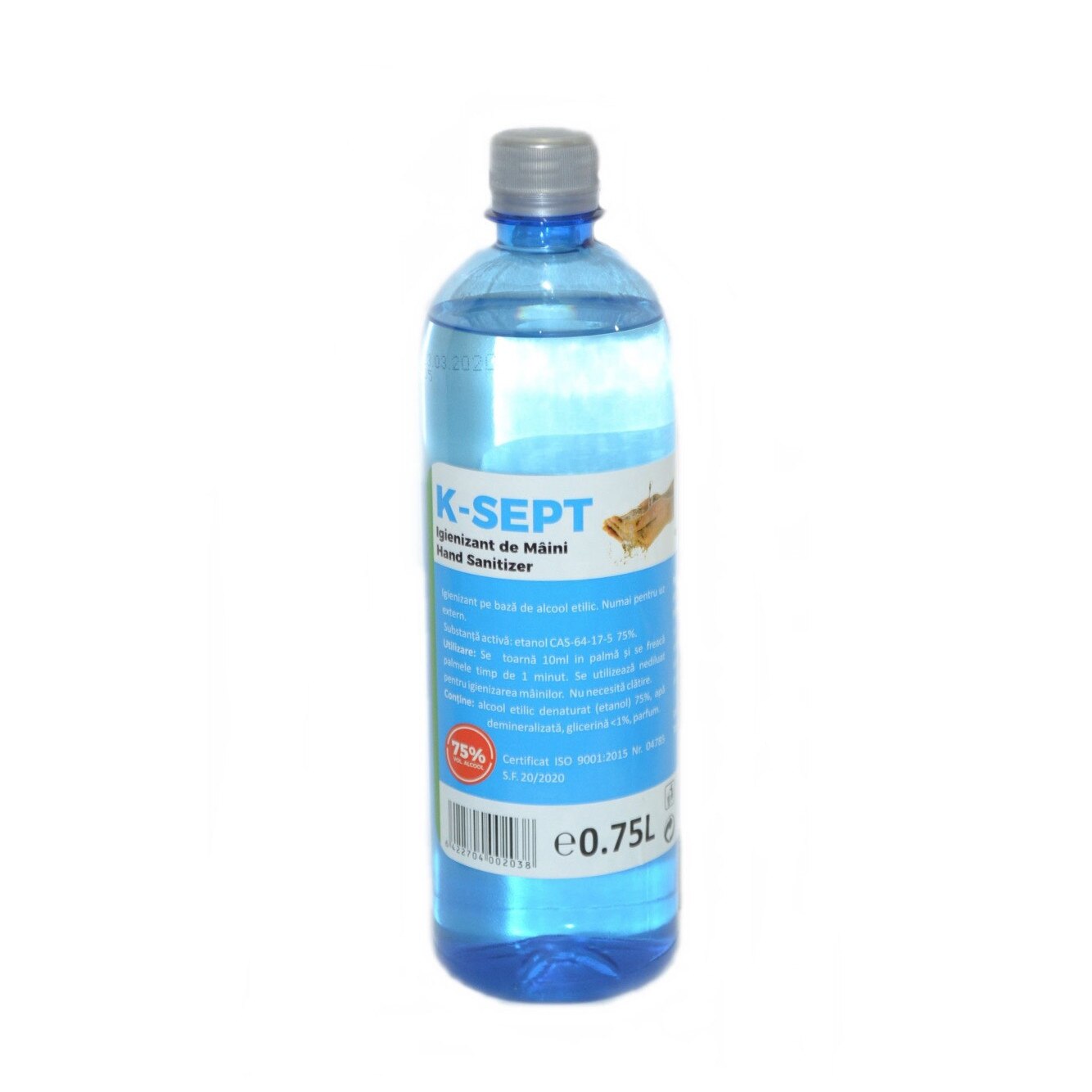 Igienizant de maini, K-SEPT, 750ml
