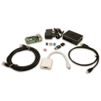 Kit Raspberry PI 4 model B 4 GB Combo card 32 GB, carcasa aluminiu Kit Raspberry PI 4 model B 4 GB Combo card 32 GB, carcasa aluminiu