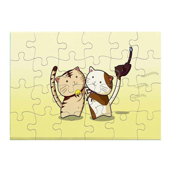 Aranyos cica 2411 puzzle 24 darabos