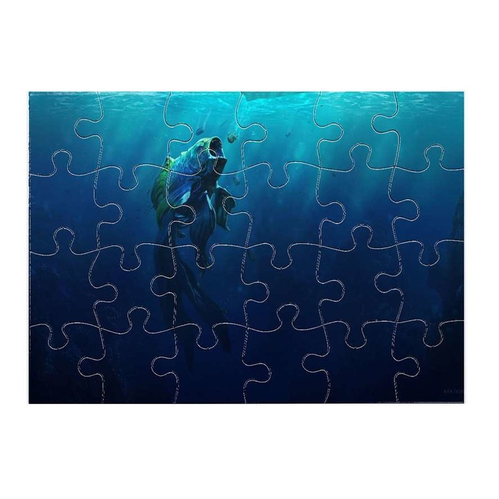 Aranyhal 2911 puzzle 24 darabos