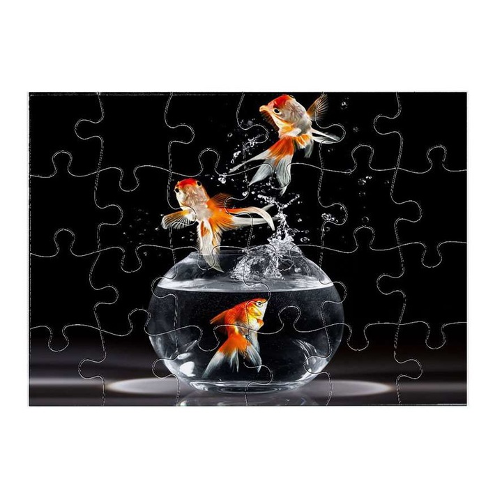 Aranyhal 5511 puzzle 24 darabos