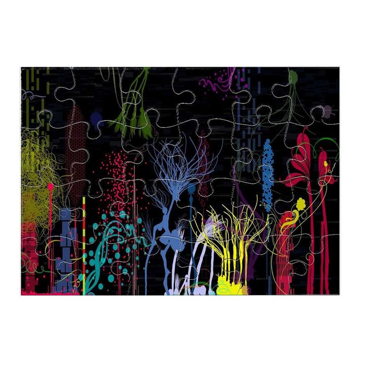 Absztrakt művészet 2111 puzzle 24 darabos
