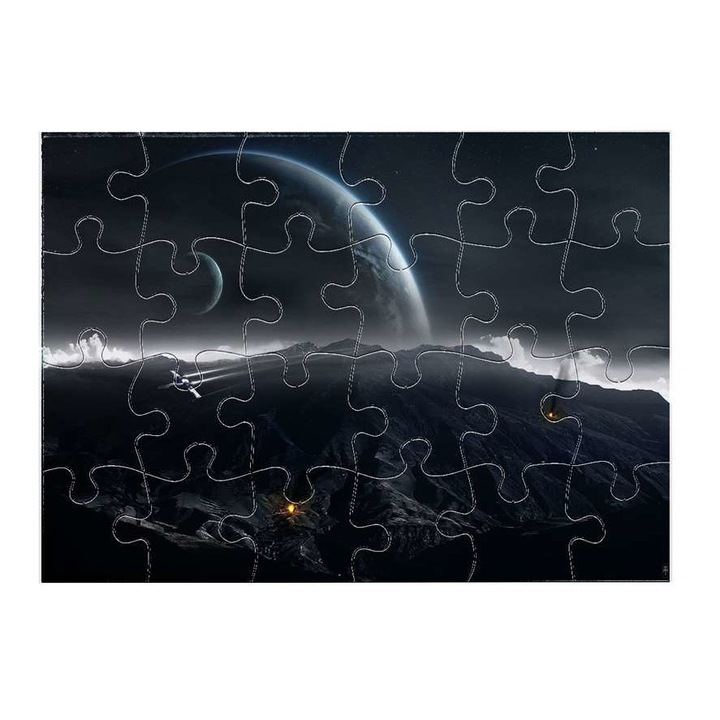 Пъзел, Абстрактни планети 2711, 24 части