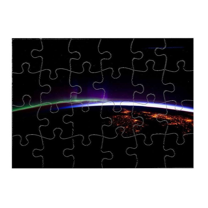 Пъзел Earth at Night, 24 части