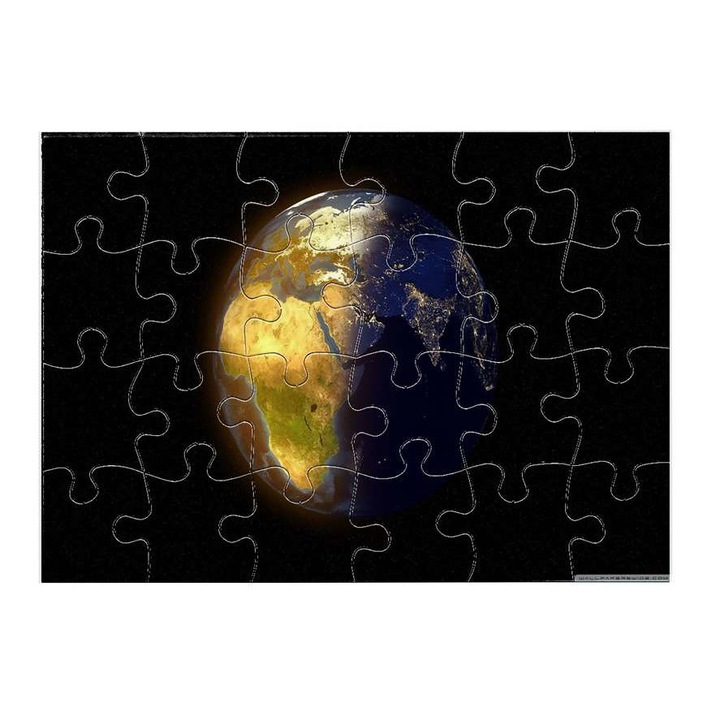 A Föld éjszaka 1411 puzzle 24 darabos