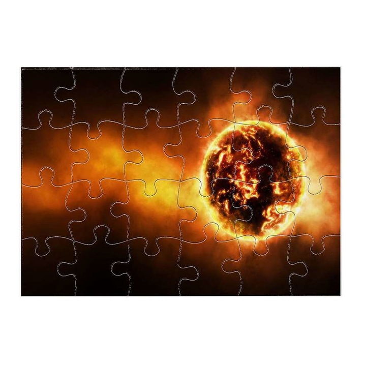 A fényt adó napunk 6411 puzzle 24 darabos