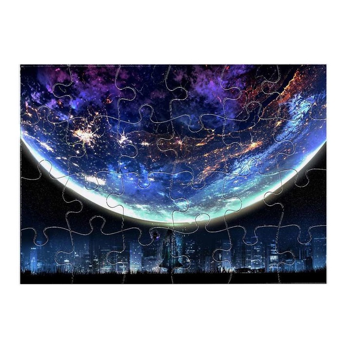 Пъзел Earth at Night 2511 24 части