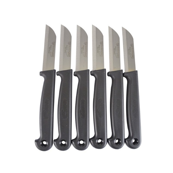 Set cutite legume, 6 cm, 6 buc