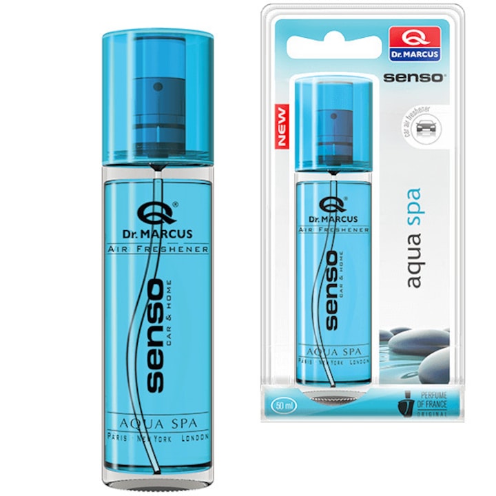 Dr. Marcus Senso spray(pumpás illatosító) 2db x 50 ml aqua spa illattal