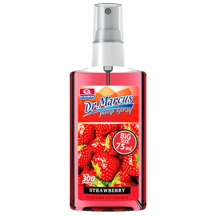 Dr. Marcus Pump spray(pumpás illatosító) 2db x 75 ml eper illattal