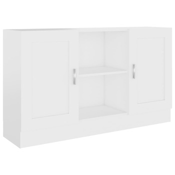Comoda de depozitare, vidaXL, PAL, 120 x 30,5 x 70 cm, Alb Comoda de depozitare, vidaXL, PAL, 120 x 30,5 x 70 cm, Alb