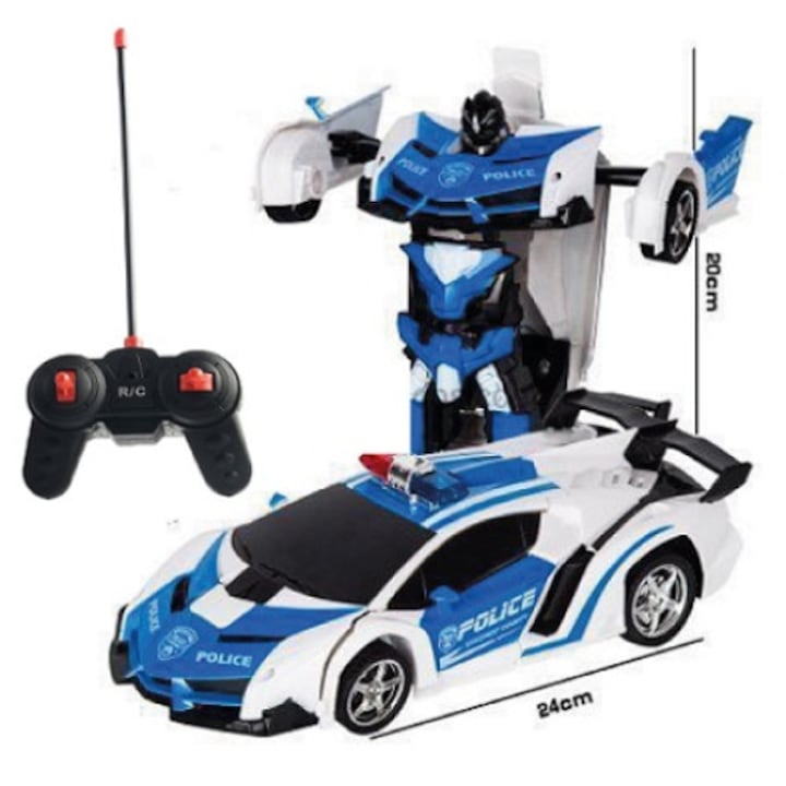 Police Transformer átváltozó autó robot