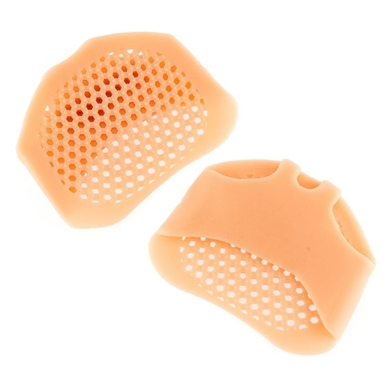 Set Talonete Metatarsiene cu Gel de Silicon BellFyd®, Marime Unica, Orificii Aerisire, Reutilizabile, Anti-Miros, Antiaderent, Moale, Durabil