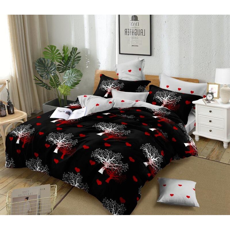 Lenjerie de pat dublu, finet, 6 piese, Ralex Pucioasa, FN100