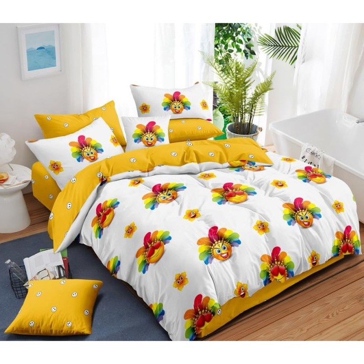 Dupla ágynemű, finom, 6 db, Ralex Pucioasa, M122