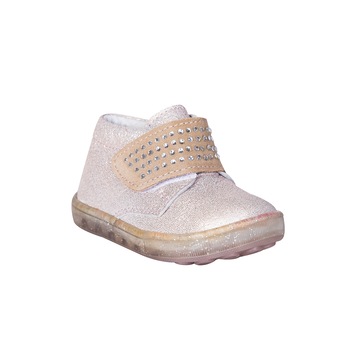 Pantofi PJ Shoes Lucky pentru copii din piele moale cu talpa flexibila, Bronz Pantofi PJ Shoes Lucky pentru copii din piele moale cu talpa flexibila, Bronz
