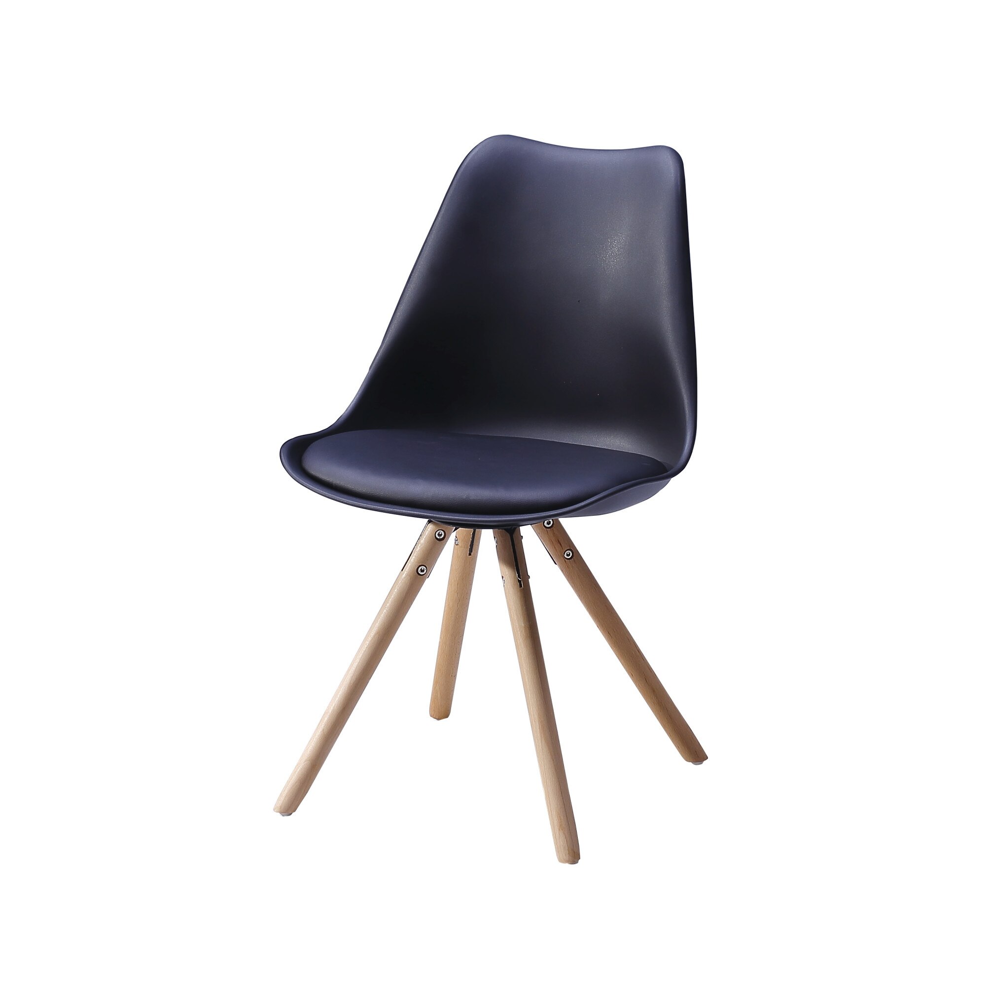 Scaun living Nordby, Unic Spot RO, negru ,48x42x80 cm