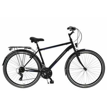Bicicleta Kands Galileo Barbati Roata 28'' Negru, Cadru 21'', Shimano, Lumini cu leduri Bicicleta Kands Galileo Barbati Roata 28'' Negru, Cadru 21'', Shimano, Lumini cu leduri