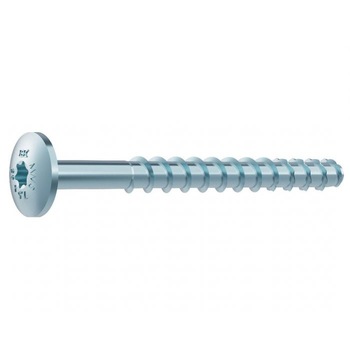 Set 100 buc holzsuruburi beton cu cap plat 7.5 X 45 MM cap Torx T30 21000 Set 100 buc holzsuruburi beton cu cap plat 7.5 X 45 MM cap Torx T30 21000