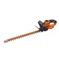 Foarfeca electrica pentru tuns gard viu Black & Decker BEHTS451, lungime lama 60 cm, putere 550 W, alimentare 230V, grosime crengi pana la 25 mm, accesori incluse