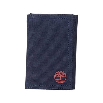 Portofel textil pentru barbati Timberland Nylon Trifold, Albastru Portofel textil pentru barbati Timberland Nylon Trifold, Albastru