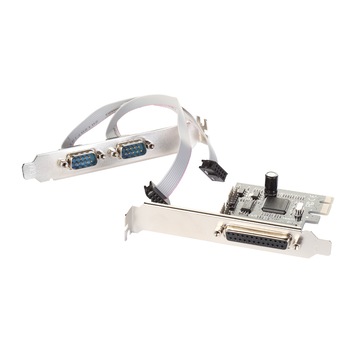 Adaptor PCI Express la 2 porturi Serial Port Rs-232 / COM + Paralel / LPT Adaptor PCI Express la 2 porturi Serial Port Rs-232 / COM + Paralel / LPT