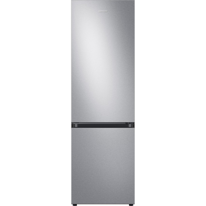 Samsung RB36T600CSA/EF Kombinált hűtőszekrény, 360 l, M:193 cm, No Frost, Digitális inverter kompresszor, All around coooling, C energiaosztály, Ezüst