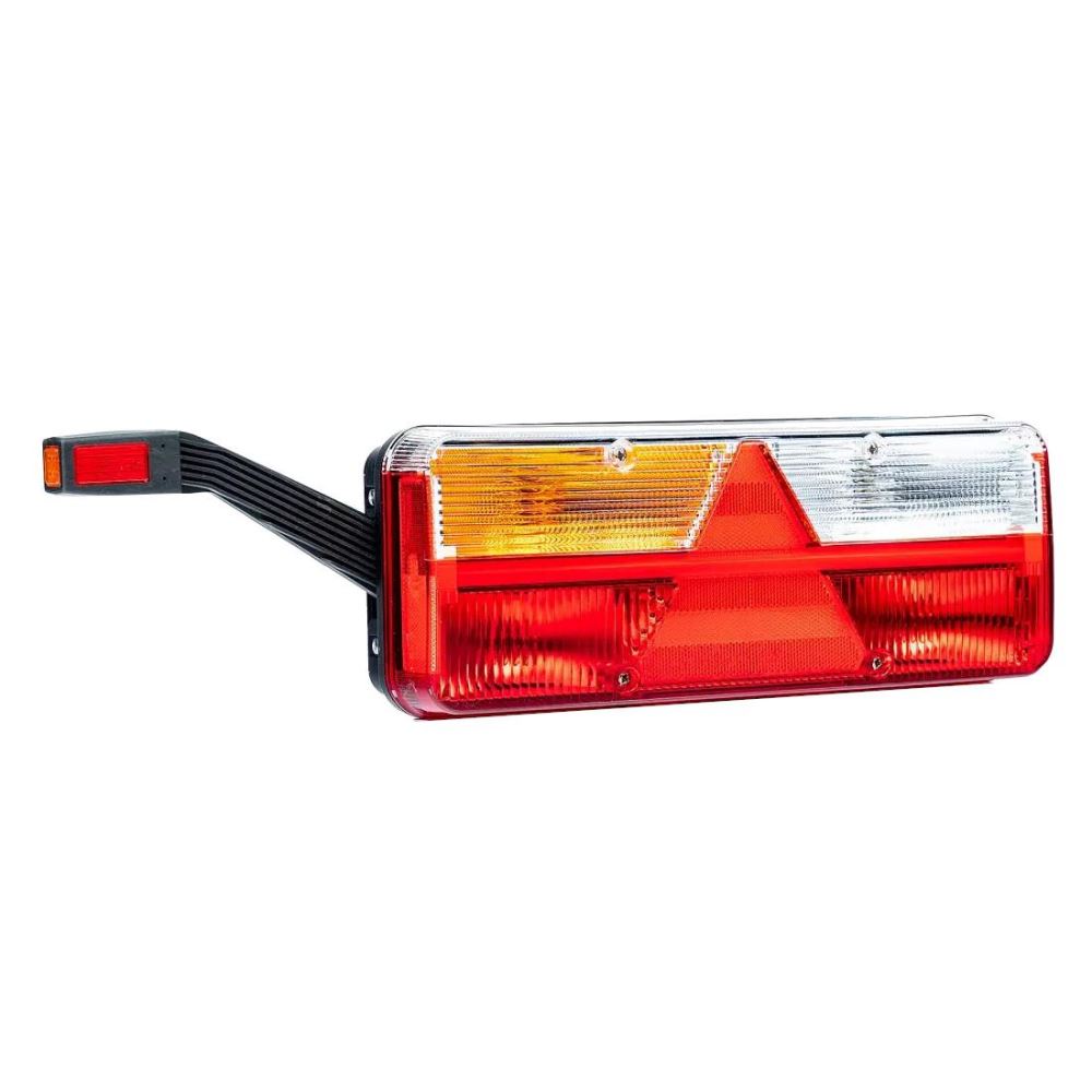 Lampa stop 400x153, 6 functii, stanga, Kingpoint, cu gabarit, bec, FT145, FT-500-135 Fristom