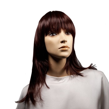 Peruca dama, fibra sintetica, cu aspect natural, roscat inchis, lunga Peruca dama, fibra sintetica, cu aspect natural, roscat inchis, lunga