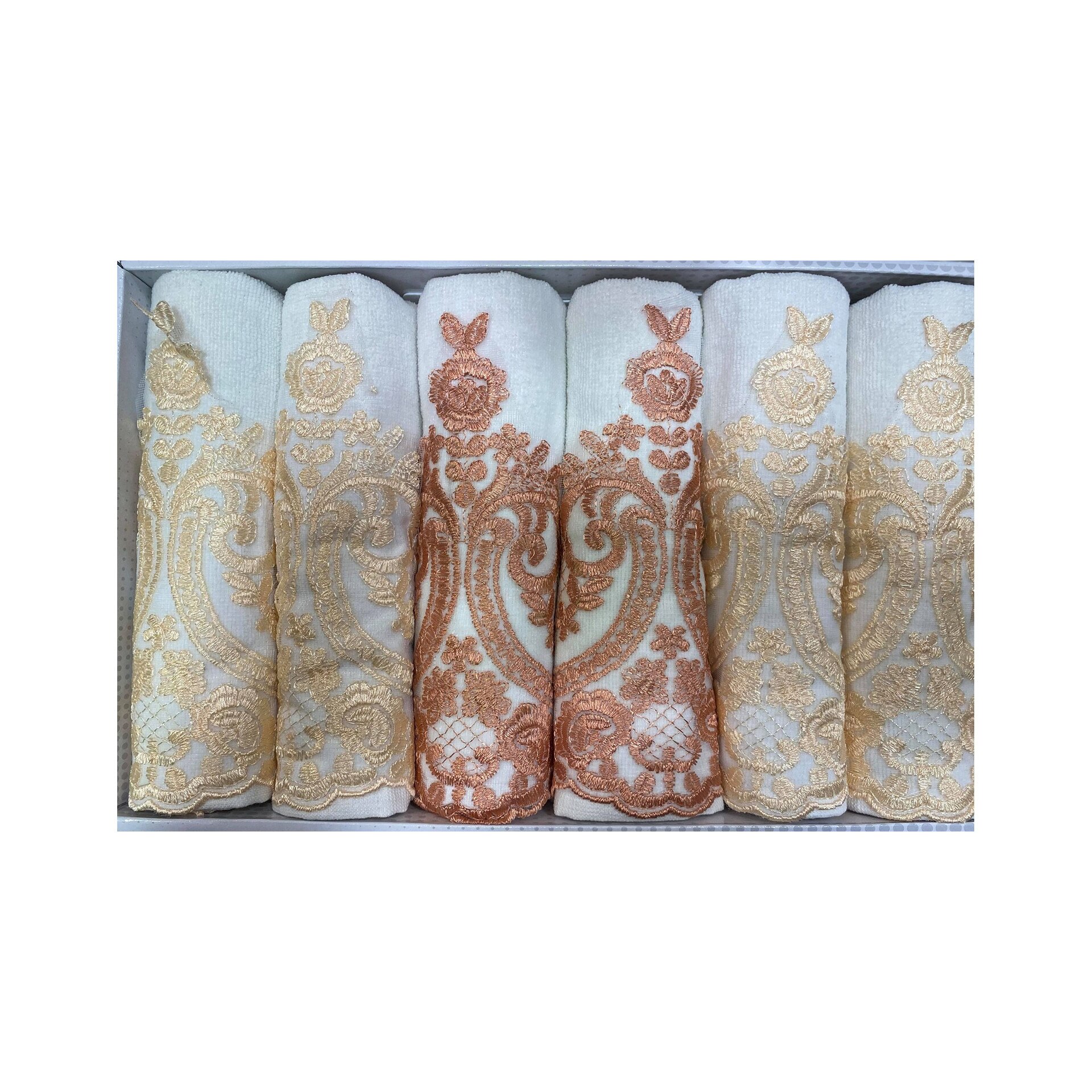 Set 6 prosoape Ruupak Gold Collection 50×90