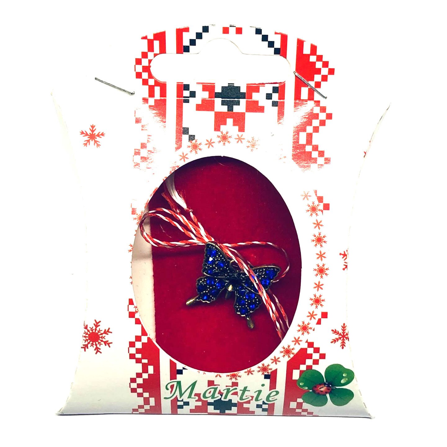 Martisor brosa cu stras