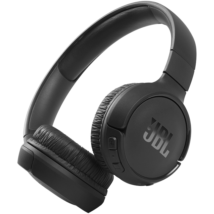 Аудио слушалки Оn-ear JBL Tune 510, Bluetooth, Гласов асистент, Pure Bass, 40 h, Multi-point, Черен