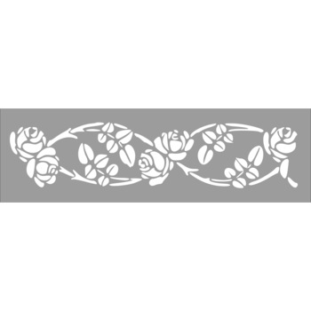 Sablon 59 x 18cm, Repetitiv - Bordura Flori - SP56 Sablon 59 x 18cm, Repetitiv - Bordura Flori - SP56