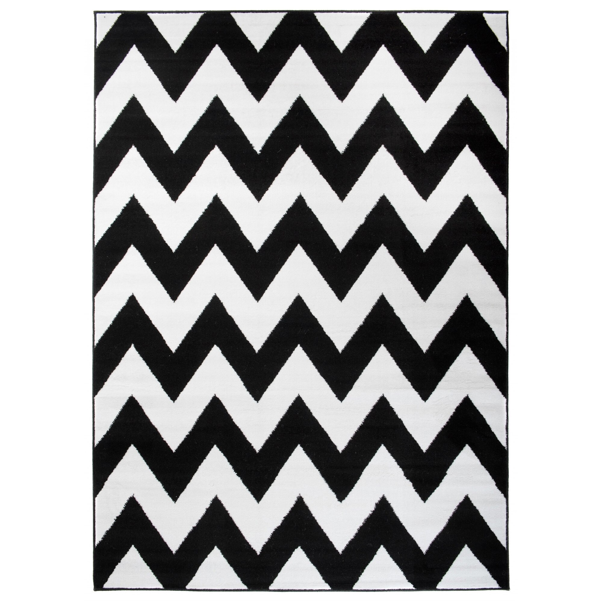 Covor Firet Modern Contemporary Short Pile Chemex L891C T negru 180x250