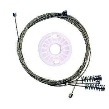 Kit reparatie macara geam electric usa auto Mercedes Benz A-Class W168 1997-2004 cabluri cu rola fata stanga Kit reparatie macara geam electric usa auto Mercedes Benz A-Class W168 1997-2004 cabluri cu rola fata stanga