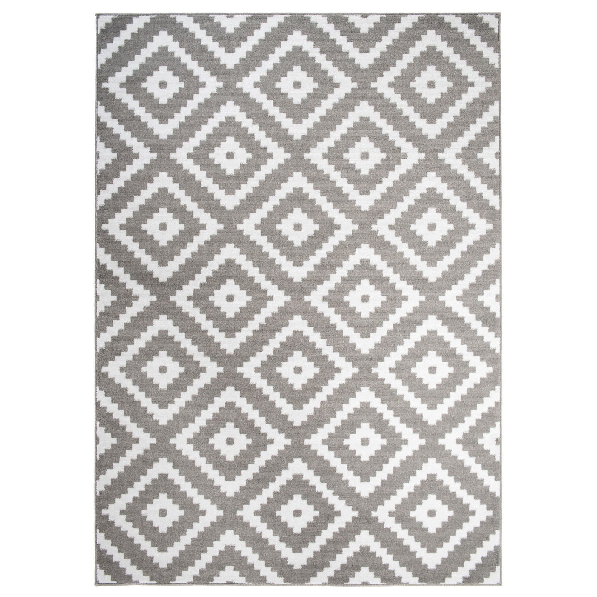 Covor Firet Modern Contemporary Short Pile Chemex L885D T gri 300x400