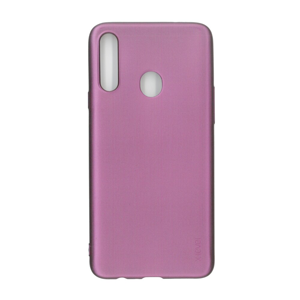 Husa silicon, X-Level Guardian, pentru Samsung Galaxy A20s, visiniu