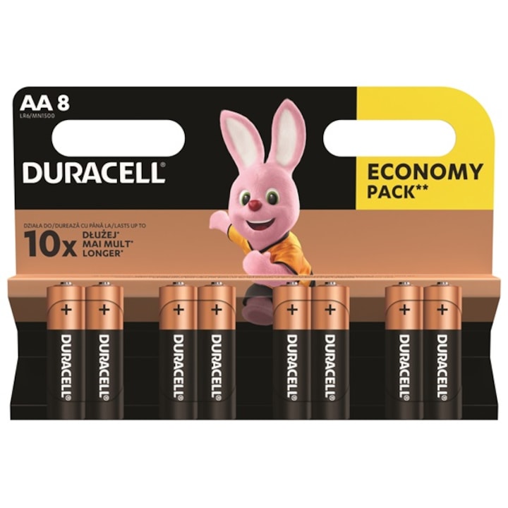 Комплект батерии, Duracell, BSC 8 AA - DL